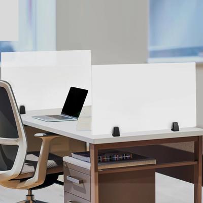 Acrylic Sneeze Guard Desk Divider Clear Tabletop Privacy Panel Acrylic Sneeze Guard Desk Divider Clear Tabletop Privacy Panel