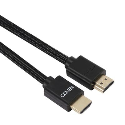 Kendo 210651 18 Gbit/s Stecker Gerade HDMI auf HDMI Typ A (Standard) 3 m (Schwarz)