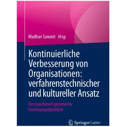 Kontinuierliche Verbesserung von Organi, Fachbücher von Madhav Sawant