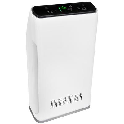 GUTFELS Luftreiniger für Wohnung, 7-Fach-Filtertechnologie, HEPA-13-Filter, inkl. Fernbedienung, für zu 40m² Raumgröße, LR 67014 we