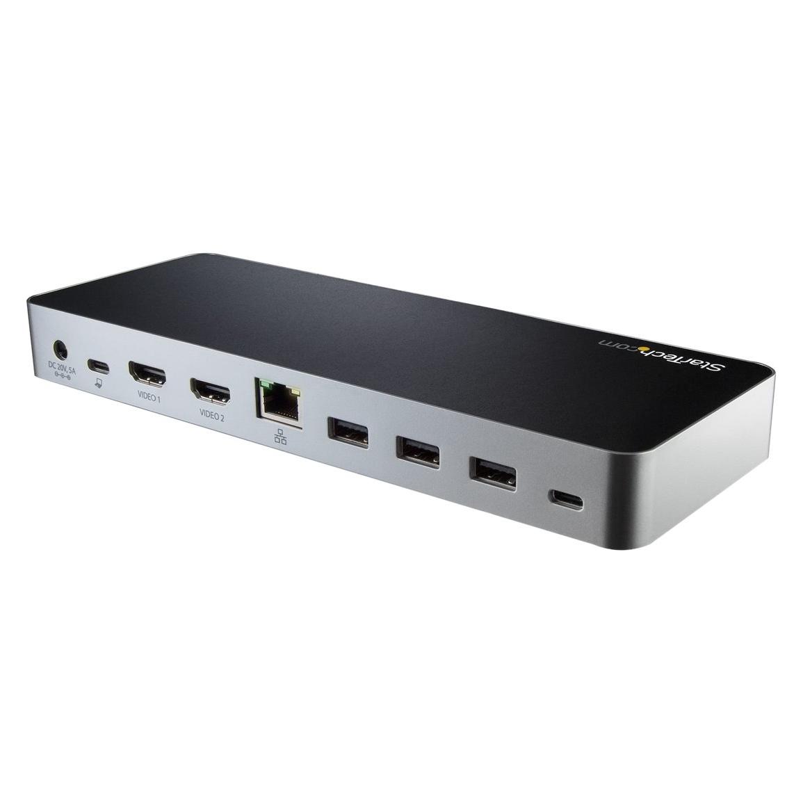 StarTech Dual USB C Dock - Windows - Pd (USB-C, 5 Ports) (MST30C2HHPDU)