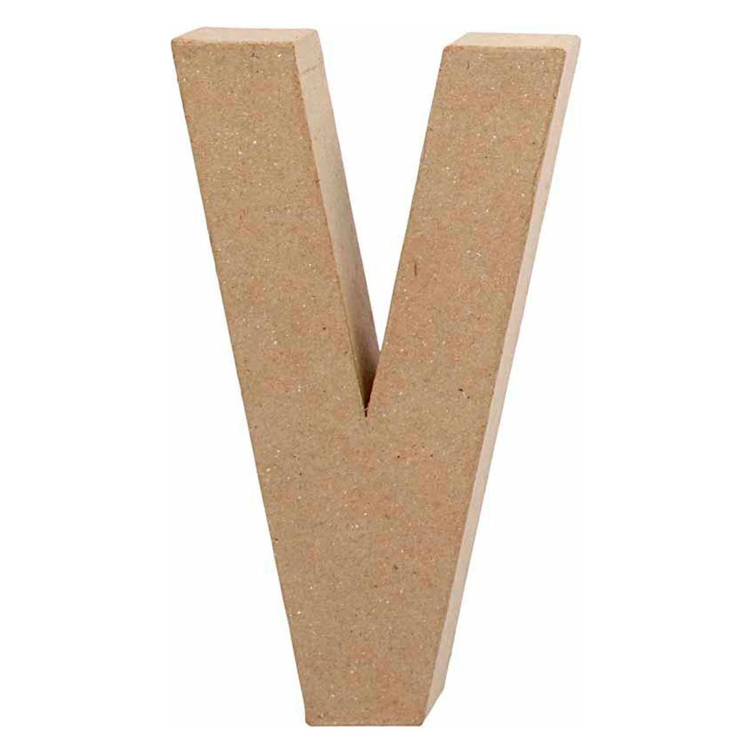 Creativ Company Papp-Buchstabe V 20.5 cm (26621)