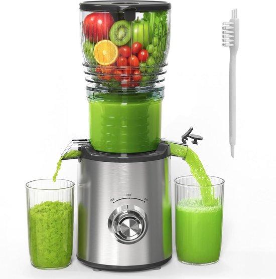 Entsafter für Gemüse und Obst - 2L Kapazität, leicht zu reinigen und große Einfüllöffnung
