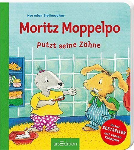 Hermien Stellmacher - Moritz Moppelpo putzt seine Zähne - Preis vom 10.10.2026 11:48:34 h