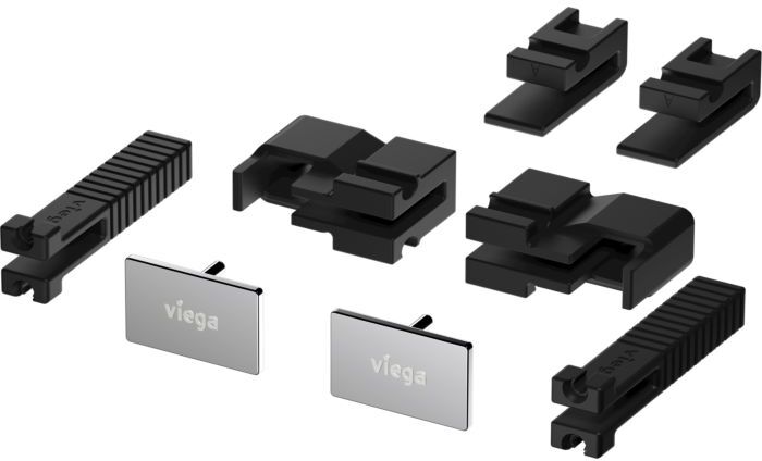 Viega Advantix Vario Zubehörset 736613 Wand, 300-1200 mm, glänzend, 4967.86