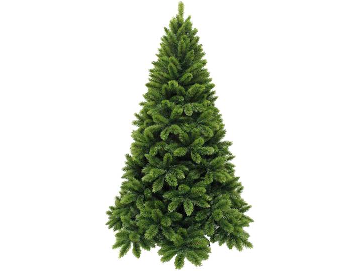 Triumph Tree Arbre de Noël artificiel Tsuga - 160x160x260 cm - Aiguille dure - Vert