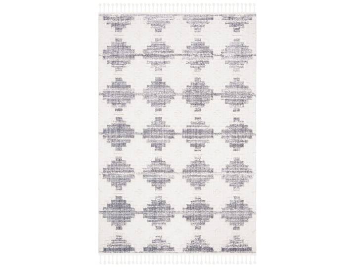 Tapis Bohémien en Polyester Blanc/Multicolore 160 x 229 cm