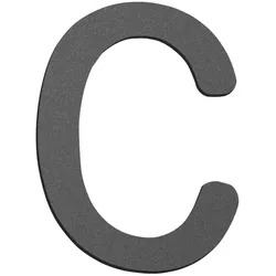CMD Creativ Hausnummer c Klein HN-c anthrazit
