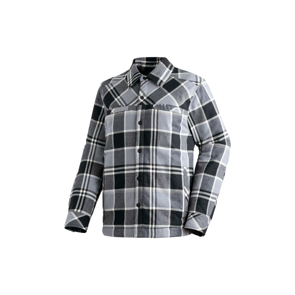 Maier Sports Camquadri Men grey check (M20341) 58 3005772-M20341-58