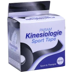 Kinesiologie Sport Tape 5 cmx5 m schwarz 1 St