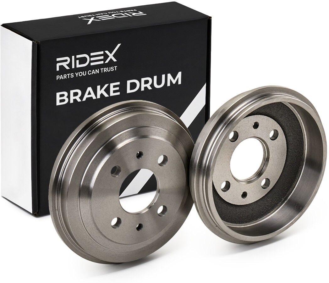 RIDEX 123B0043 Brake drum