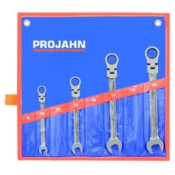 Projahn GearTech Schlüssel Satz flexibel RollTasche 4tlg