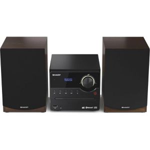 Sharp Kompaktanlage XL-B517D, UKW, DAB+, mit Bluetooth, USB, CD-Player, braun