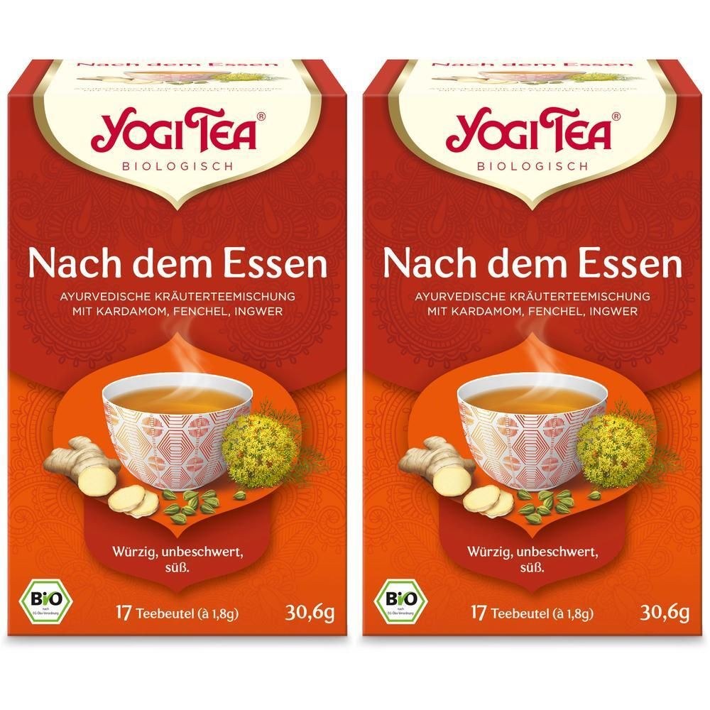 Yogi TEA Nach dem Essen Bio Filterbeutel 2x 2x17x1,8 g