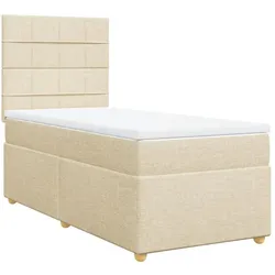 vidaXL, Boxspringbett, Inlonina (Block mit Quadraten) (90 x 200 cm)