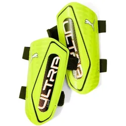 Puma ULTRA Light Strap Schienbeinschoner - Lime Squeeze-PUMA Blac