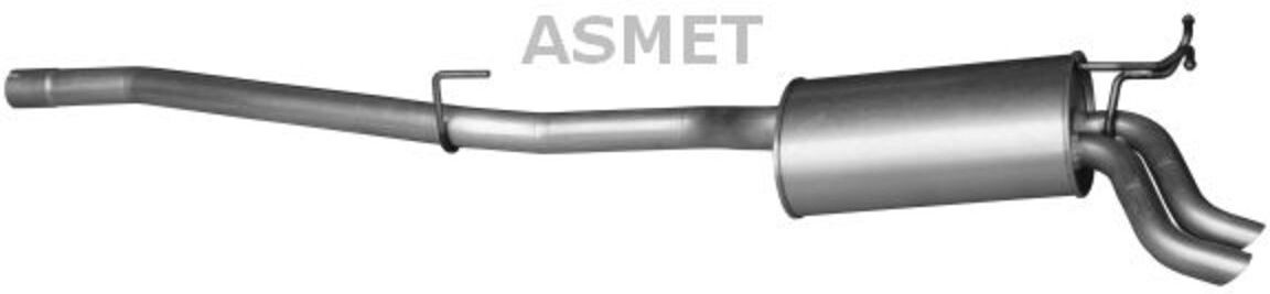 Endschalldämpfer ASMET 01.075