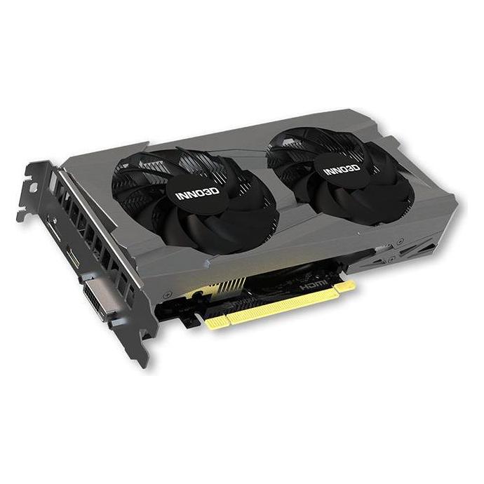 Inno3D GeForce RTX 3050 TWIN X2 (Lite Hash Rate, 1x DisplayPort, 1x HDMI 2.1) (6 GB, GDDR6) (N30502-06D6-1880VA60)