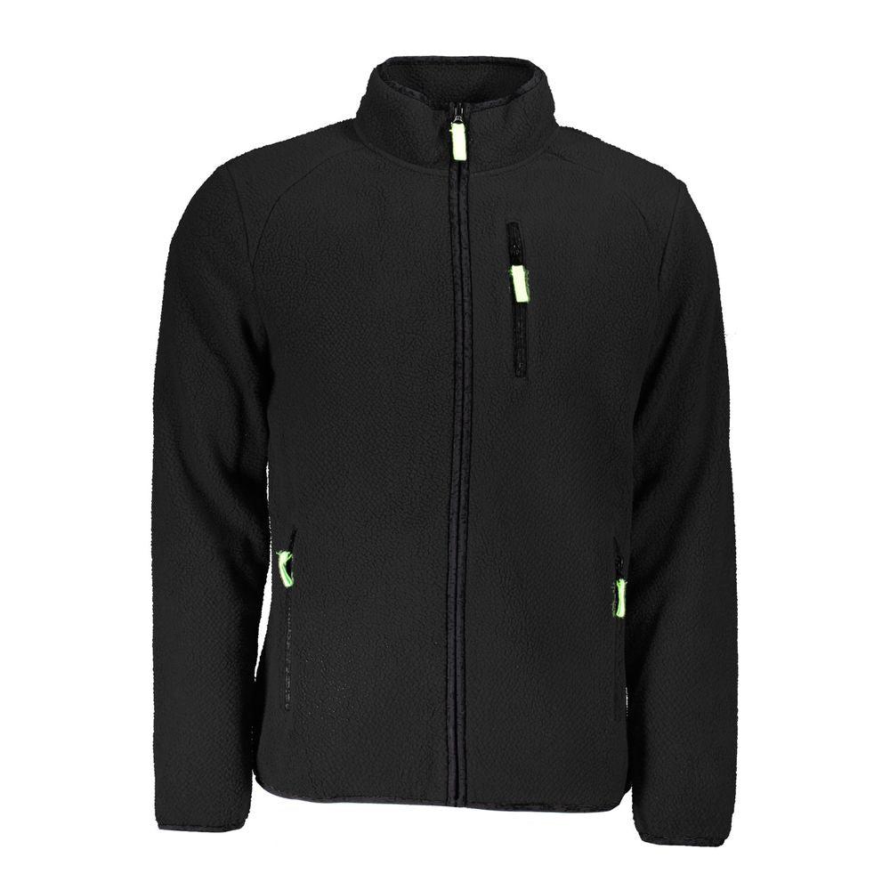 Norwegen 1963 Schwarzer Polyester Herrenpullover