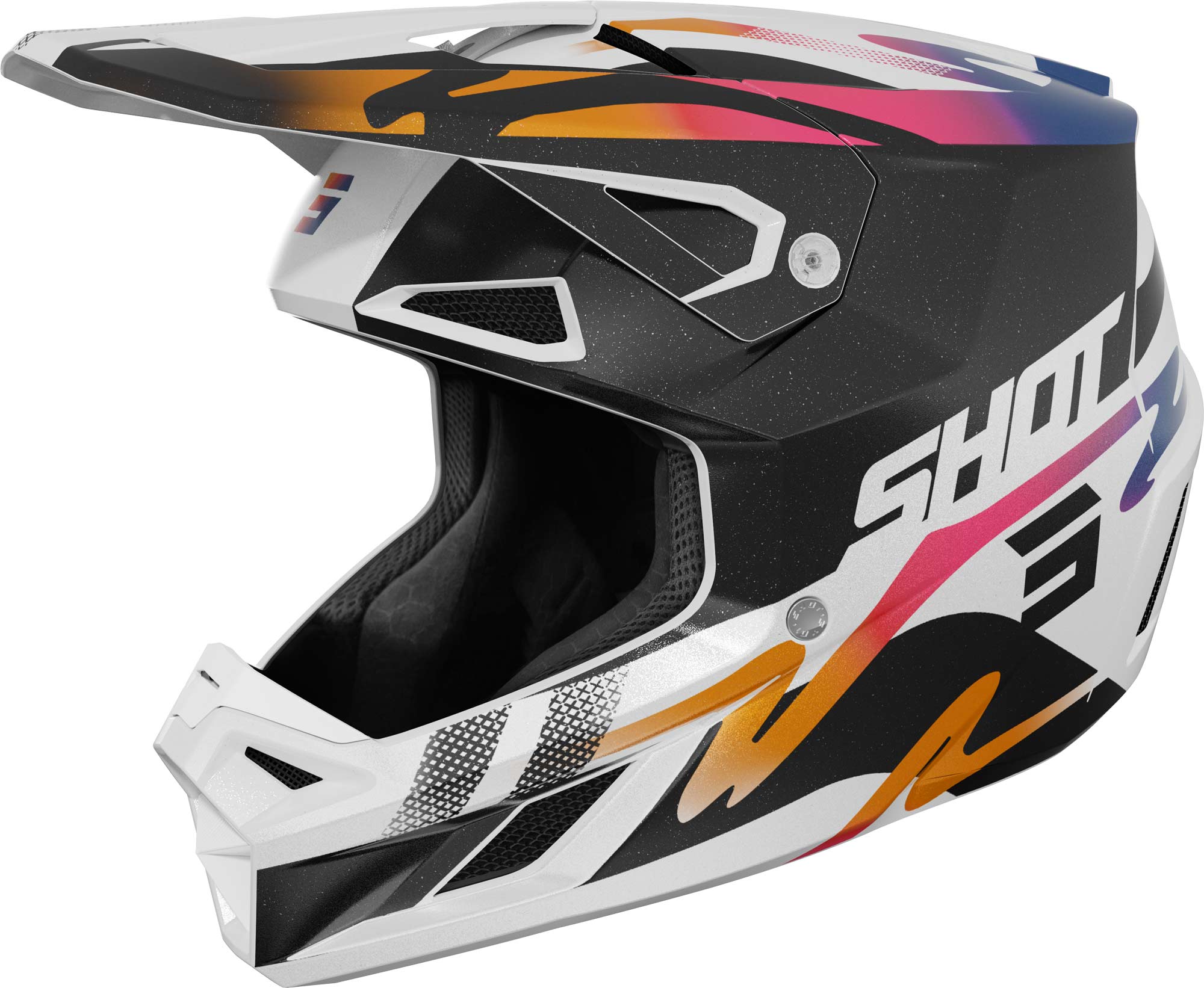 Shot Speed Wave Motocross Helm A05-21OB-H01-08