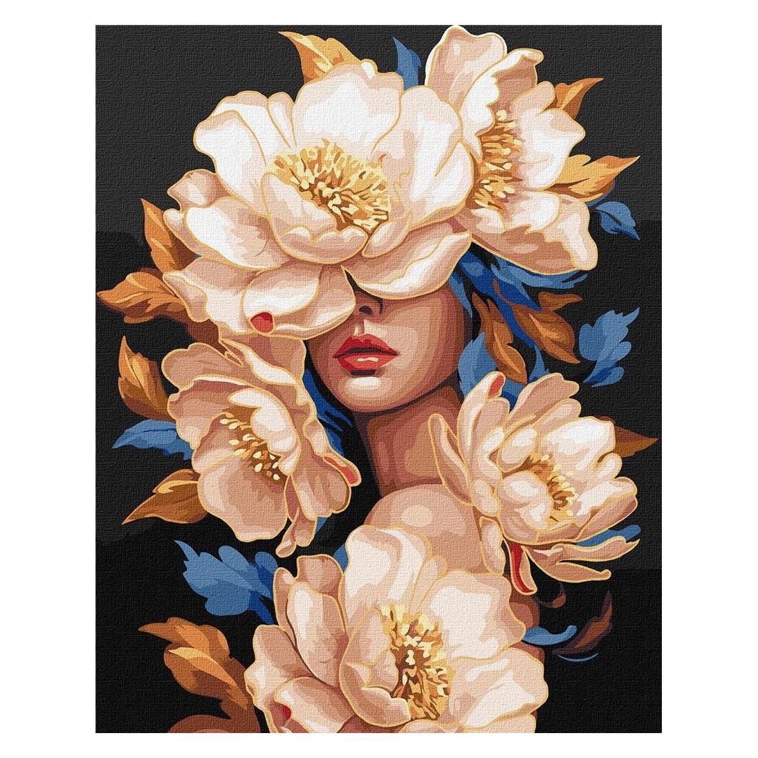 Ideyka Malen nach Zahlen - Blumenschönheit (KH8428)