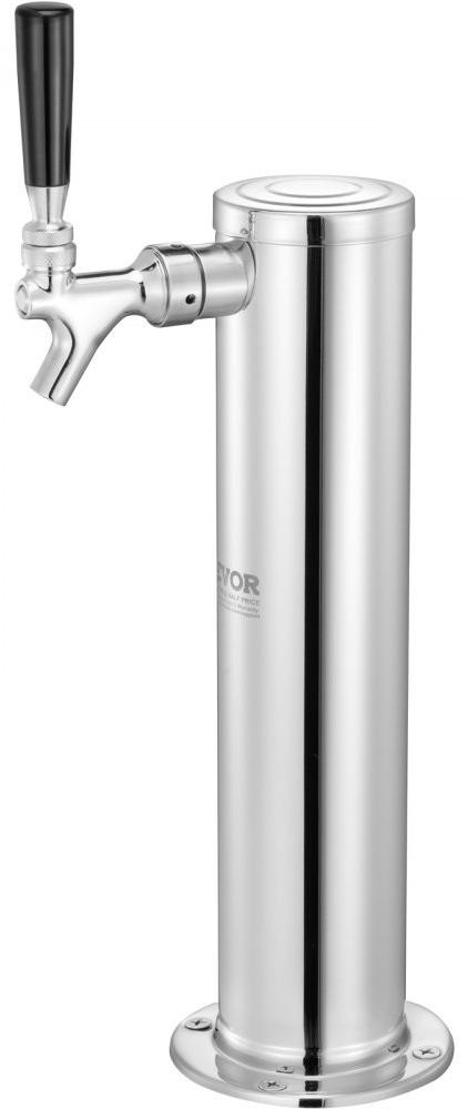 Selius Biertap Dispenser Enkele Tap met Drukregelaar - RVS