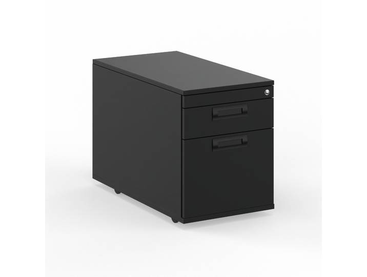 Rollcontainer Tradingzone GO Swiss Schwarz/Schwarz, Neu - Perfekt für Unterlagen und Akten