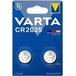 Varta 2er-Pack Knopfzellen »ELECTRONICS« CR2025