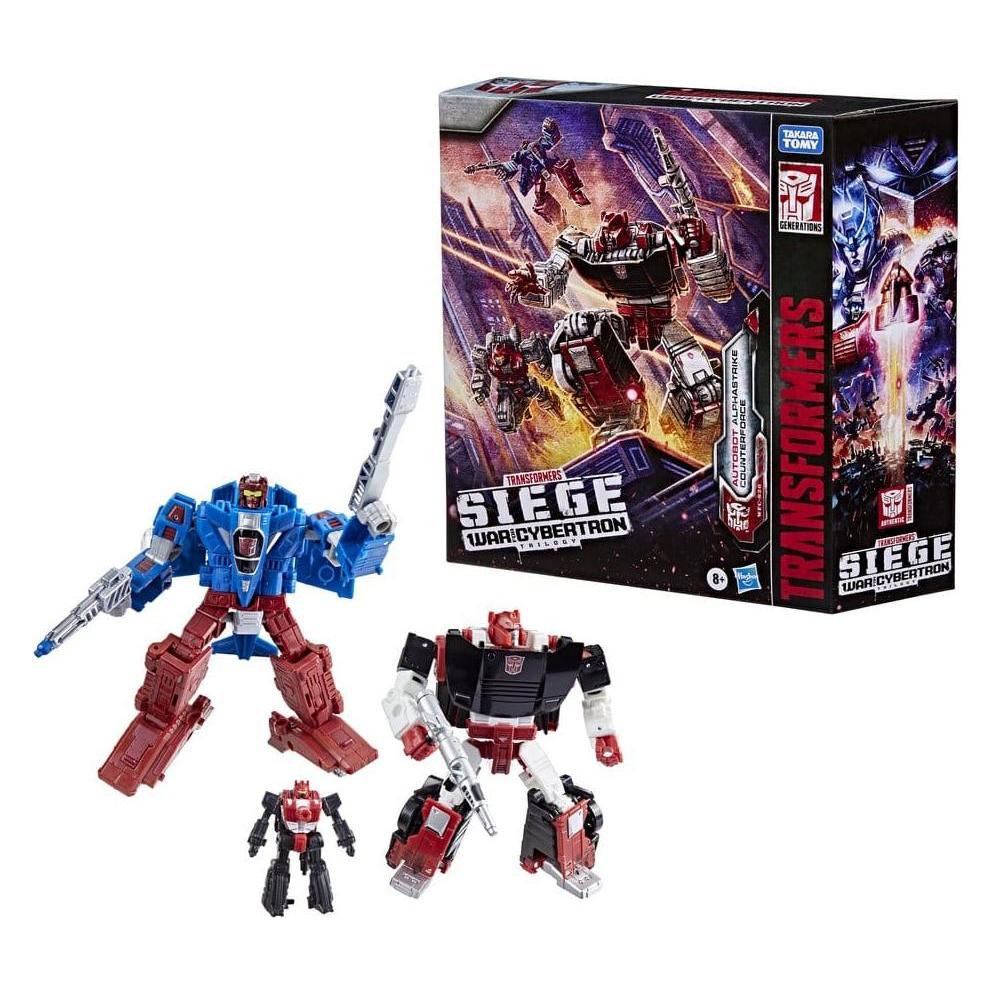 Hasbro Transformers Generations War for Cybertron: Siege pack 3 figurines Autobot Alphastrike Counterforce (66191196)