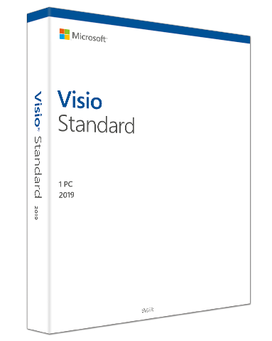 Microsoft Corporation Microsoft Visio 2019 Standard D86-05822