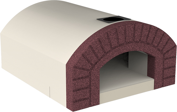 Linea VZ Capri - Einbau-Holzbackofen mit Backfläche 72x70 cm - Backkapazität 3 Pizzas