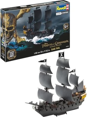 Revell Disney Pirates of the Caribbean 05499 Piratenschiff Black Pearl Bausatz