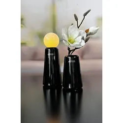 Vase Luminara 23cm schwarz