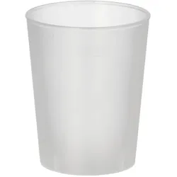 Starpak 500 Mehrweg-Gläser für Schnaps PP 4 cl Ø 4,3 cm · 5,2 cm satiniert, unzerbrechlich (89915, 25x20 Stück)