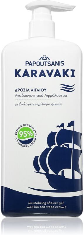 PAPOUTSANIS Karavaki Revitalizing Shower Gel shower gel 750 ml