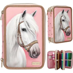 Miss Melody 3 Fach Federtasche CLASSIC
