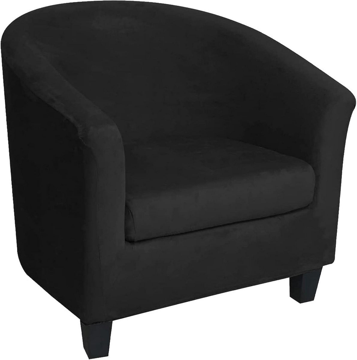 Elastische Fluwele Stoelhoezen met Kussensloop - Universele Meubelbeschermer voor Fauteuils