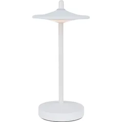 MLI 27700201 - Akku-Tischleuchte Lily, 3000 K, dimmbar, IP54, weiß