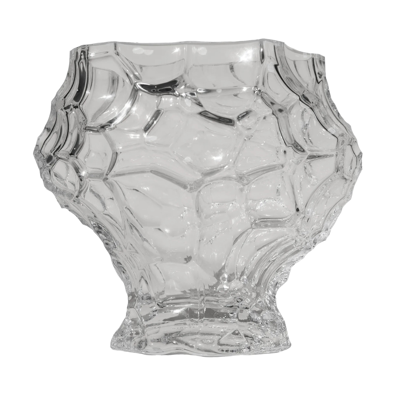 Hein Studio Canyon medium vaas Clear, Hoogte: 18 cm
