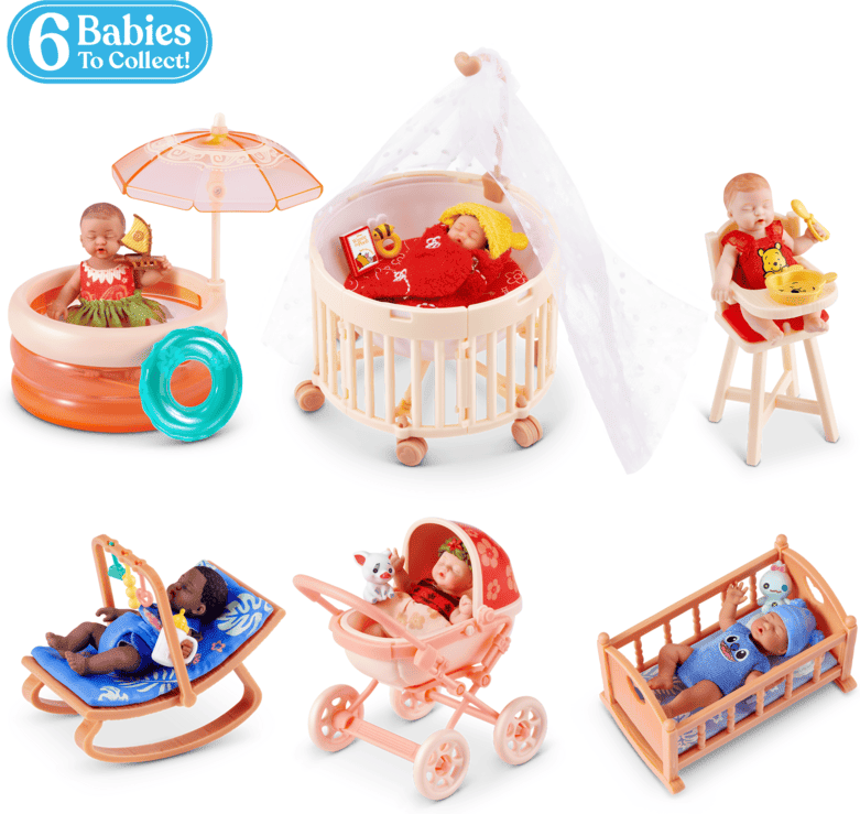 My Mini Baby - Collectible Disney Baby Doll Mystery Capsule by Zuru for Kids 3+