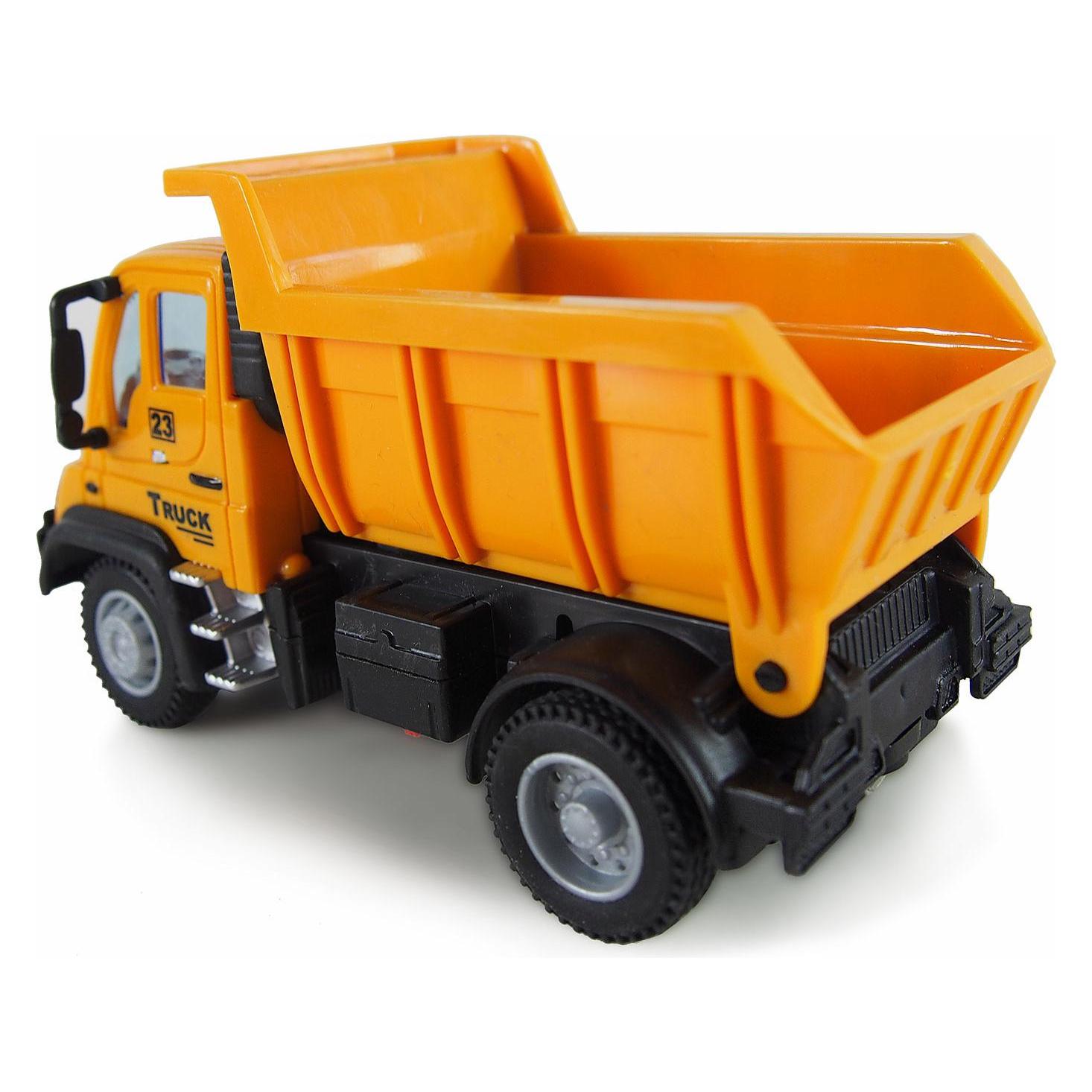 Amewi Muldenkipper Mini Truck, Gelb 1:64, RTR (22525)