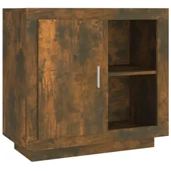 vidaXL Sideboard Räuchereiche 80x40x75 cm