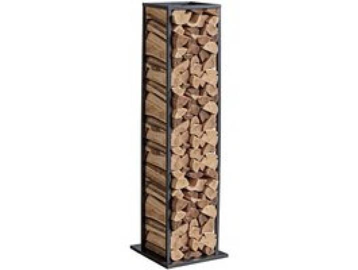 VEVOR Kaminholzregal, 330 x 320 x 1120 mm, Brennholzregal für den Innenbereich, 45,4 kg Tragkraft, hohes Holzlagerregal, Feuerholzregal aus pulverbeschichtetem Stahl, für Kamin, Feuerstelle