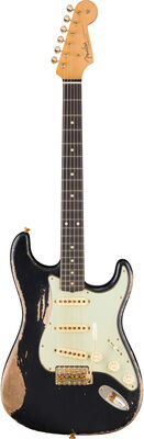 Fender 63 Strat Relic MBPW BK Vintage Blonde