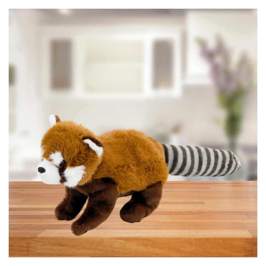 Lean Toys Lean Plüsch Maskottchen Huggable Panda Rot 45Cm (45 cm) (66648601)