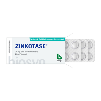 biosyn Arzneimittel GmbH ZINKOTASE Filmtabletten 50 St 06983618