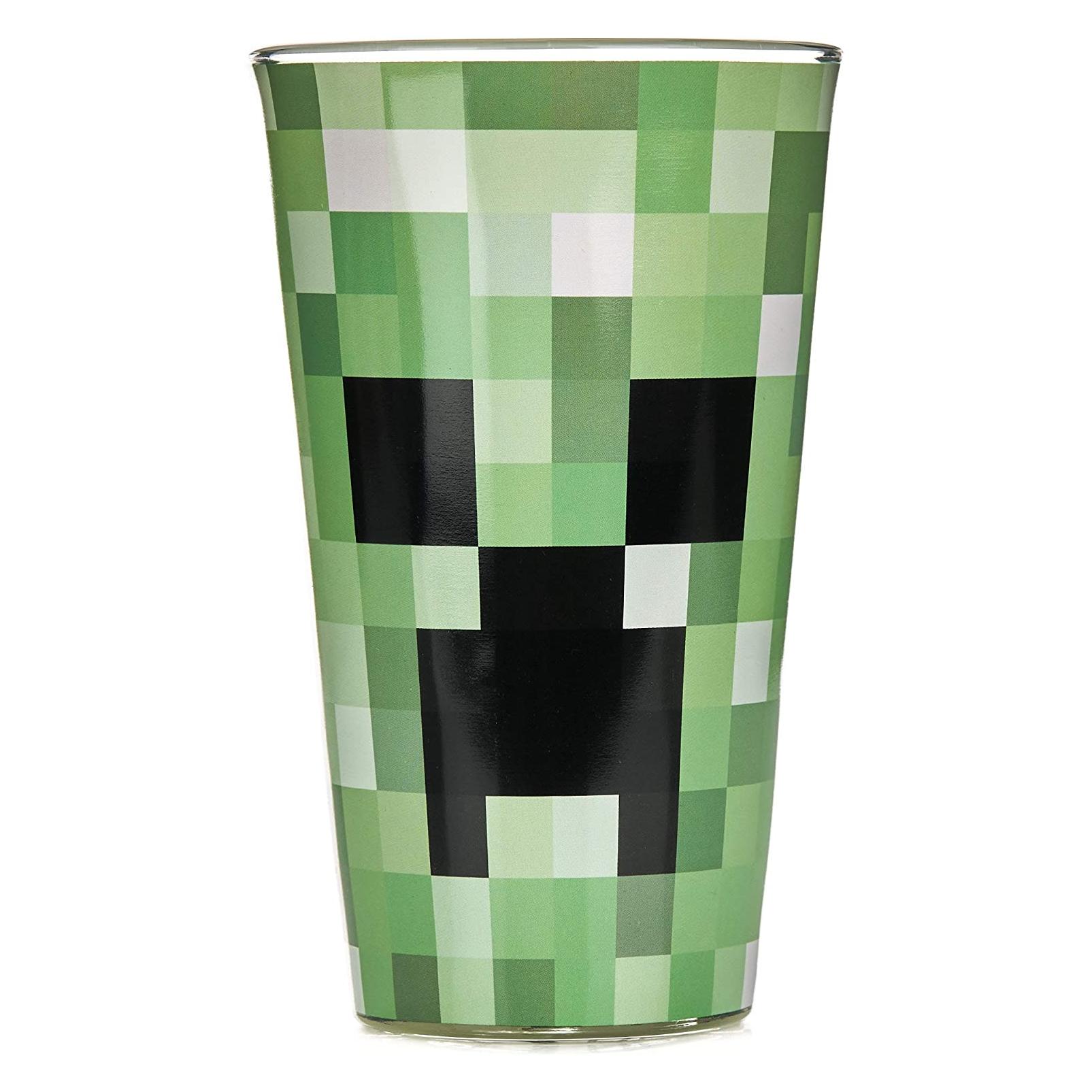 Paladone Products Bicchiere Minecraft : Creeper (0.40 l, 1x) (PP6729MCF)