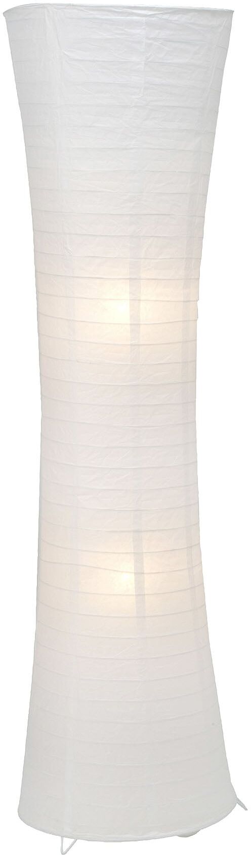 BRILLIANT Stehlampe "Becca", weiß, 2, H: 125cm, 1 Stk., Leuchten, Stehlampe weiß, Stehlampe