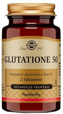Solgar Italia Solgar Glutatione 50 Integratore 30 Cps