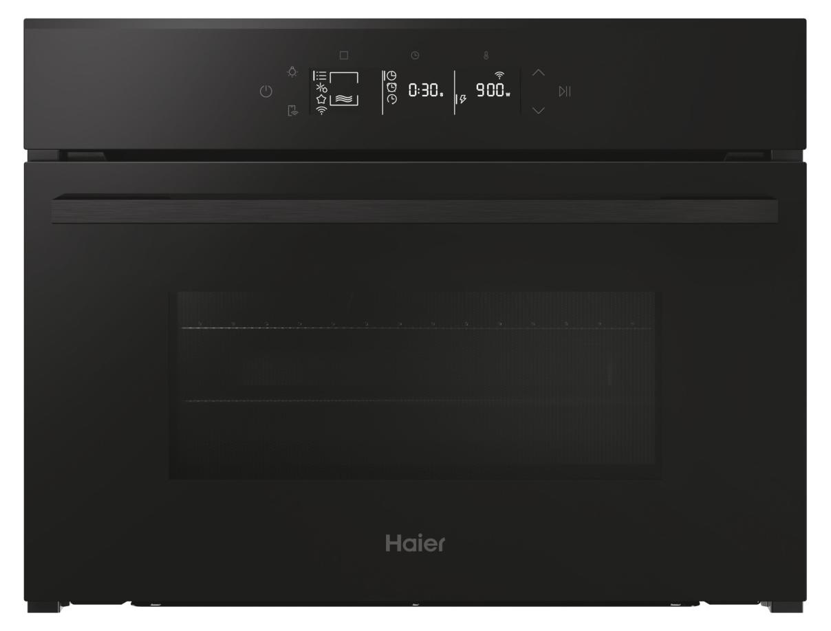 Haier ID Series 4 H4MWID49G6NQB, Integriert, Grill-Mikrowelle, 44 l, 900 W, Eingebautes Display, Touchsteuerung